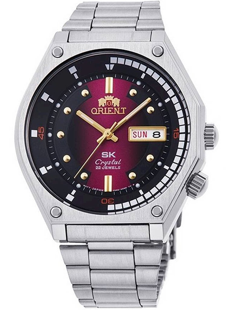 Reloj automático Orient SK Revival con esfera granate degradada