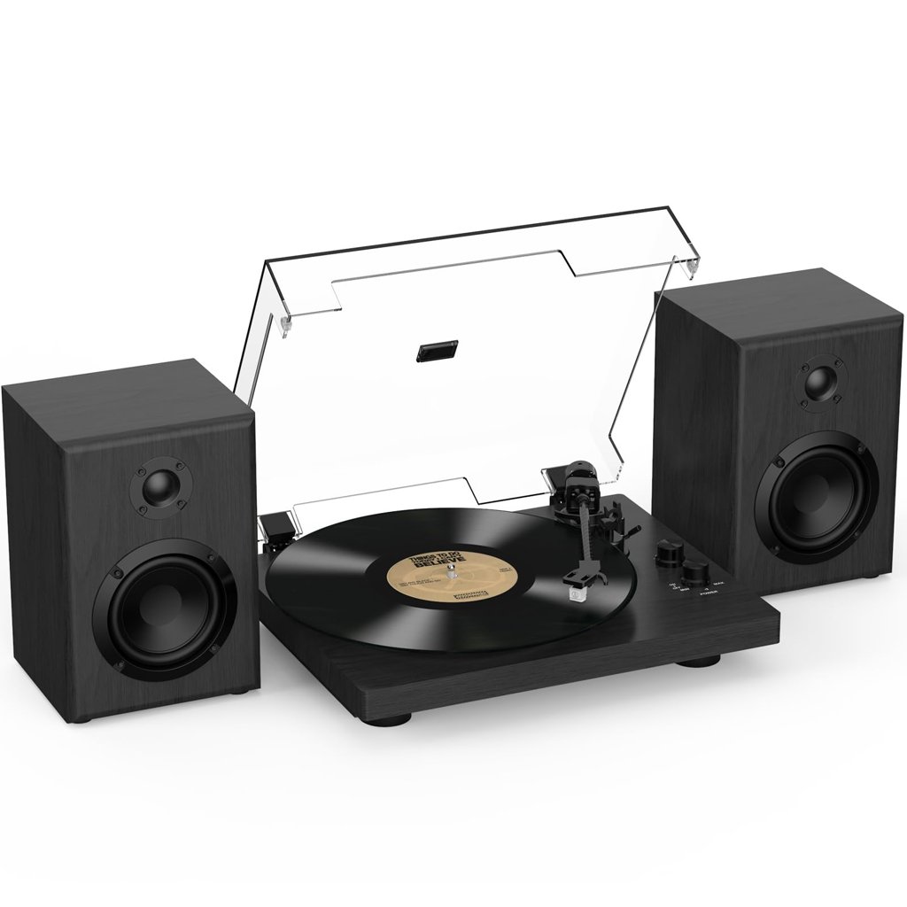 Tocadiscos Vinilo con Bluetooth