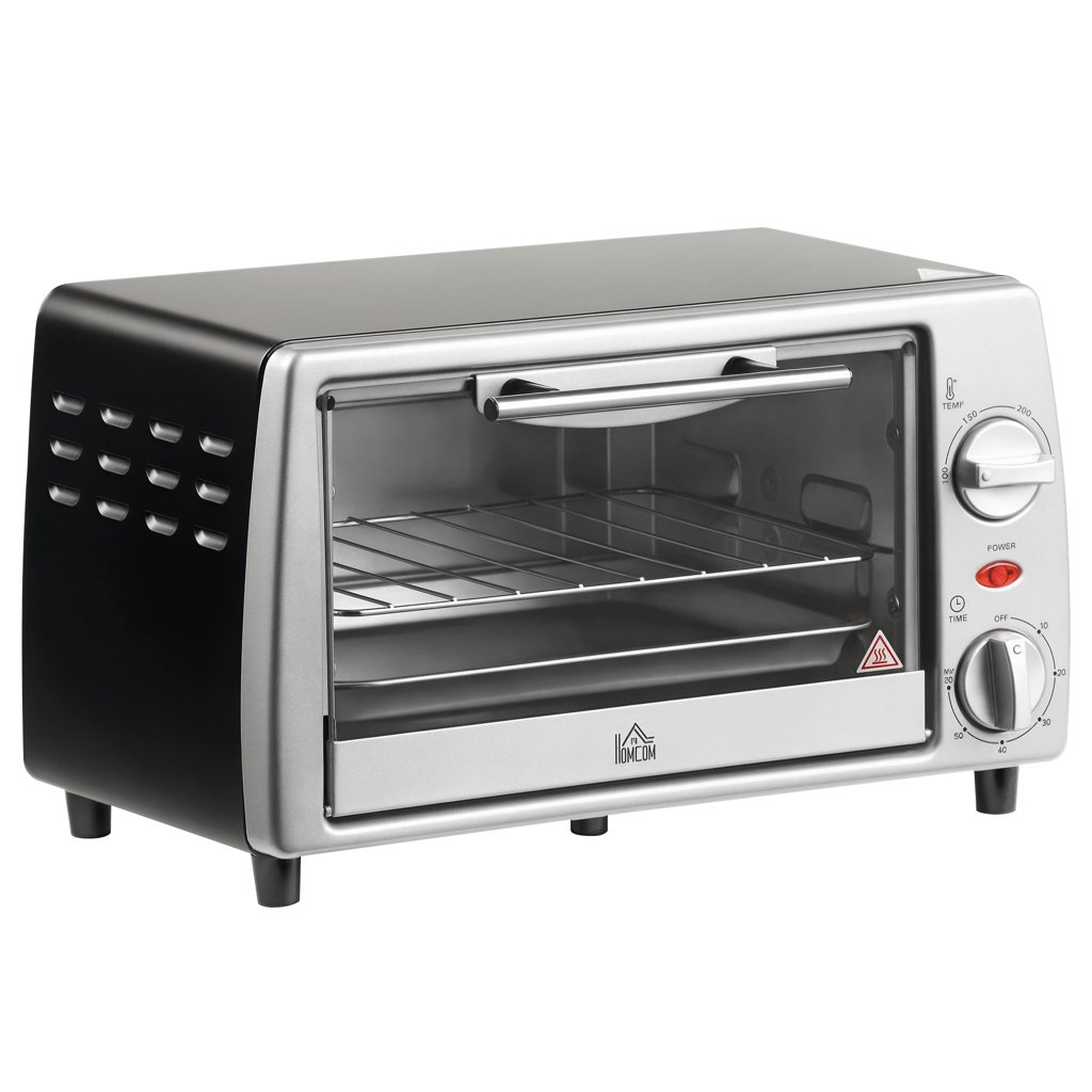 Horno eléctrico de sobremesa 10L con 750W y hasta 230°C