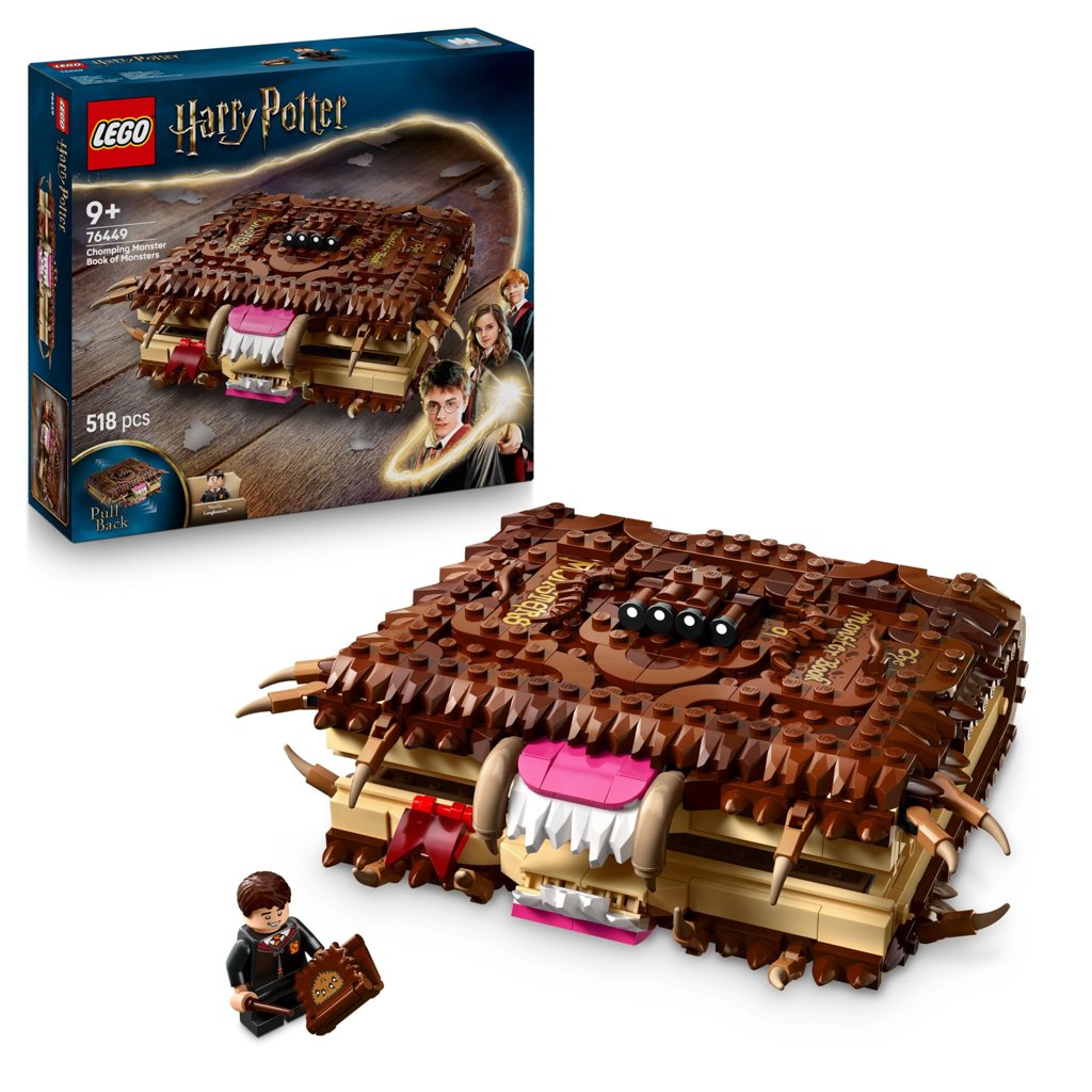 Descubre el LEGO Harry Potter Monstruoso: el Libro de los Monstruos Mordedor