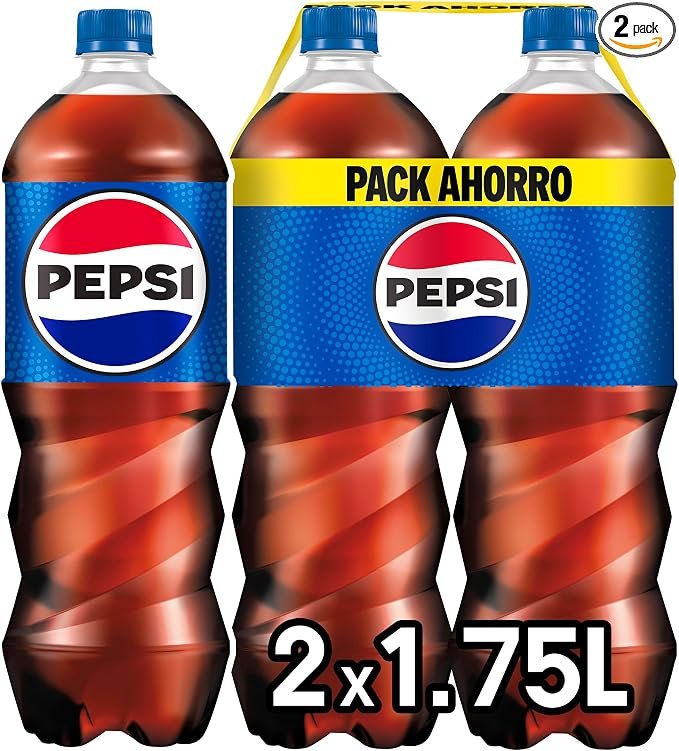 4 X Pepsi 1.75L - Refresco de Cola - Bipack