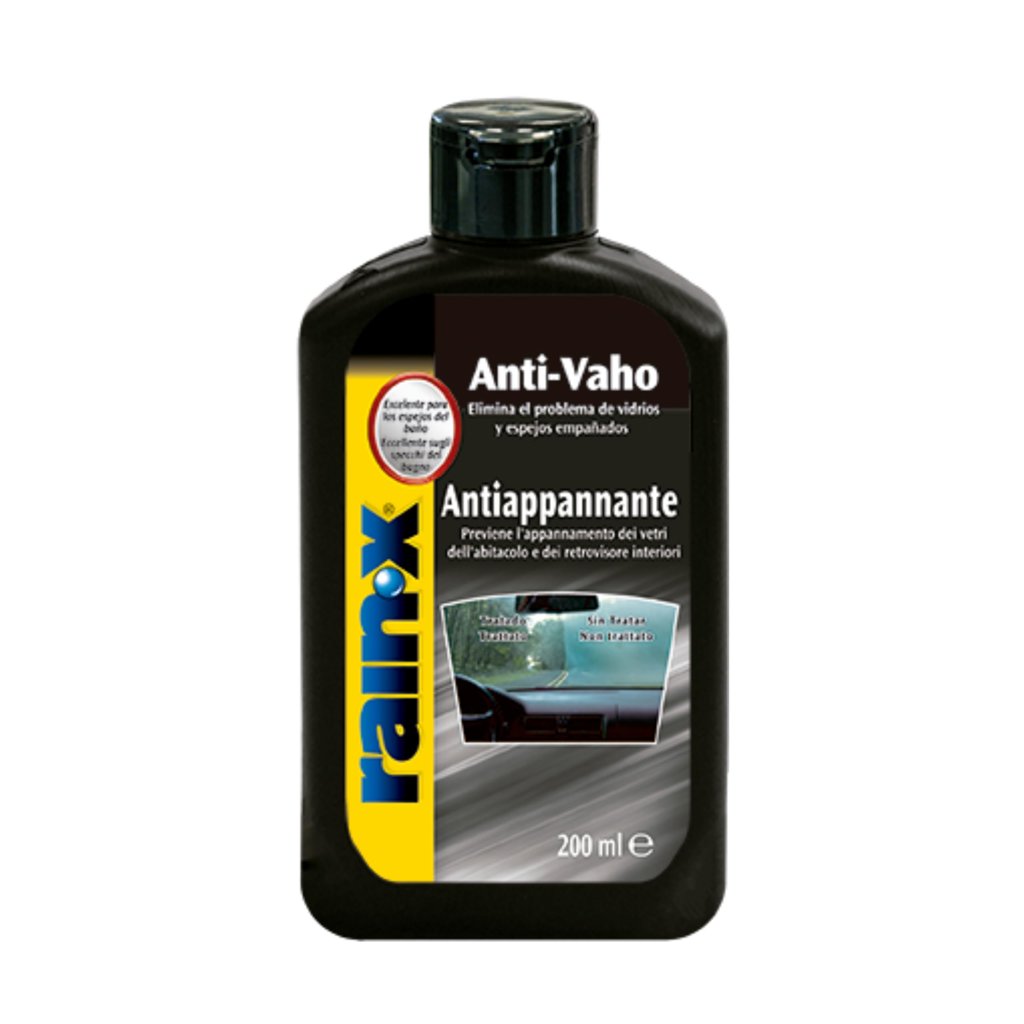 Adiós al vaho: líquido Rain‑X 200 ml para cristales y espejos