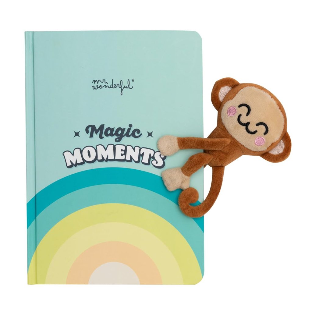 Libreta con peluche divertida