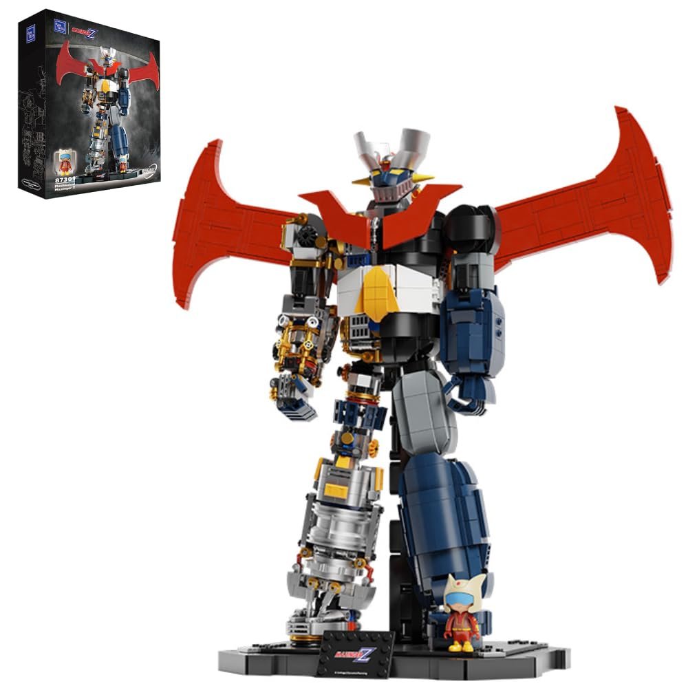 Set de Construcción Mazinger Z de 38 cm: ¡Arma al héroe robot!