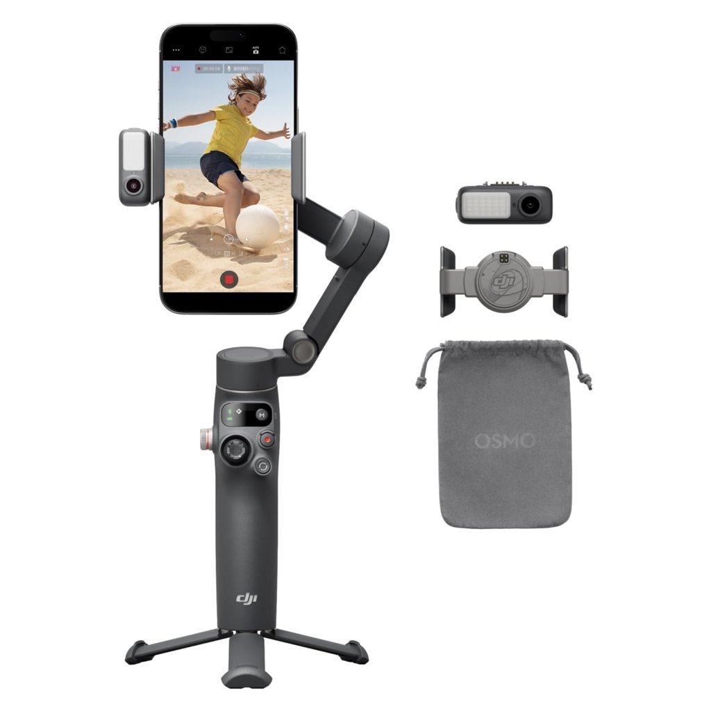 Domina tus videos con el estabilizador DJI Osmo Mobile 7P