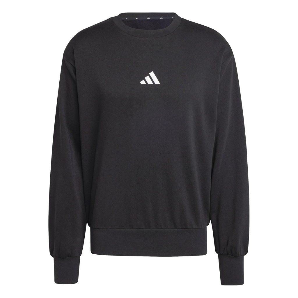 Sudadera adidas Essentials Feelcozy negro: calidez y estilo