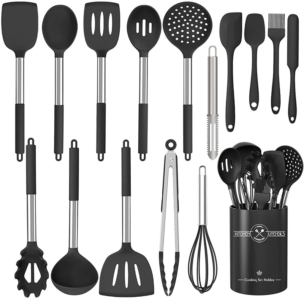 Juego de 16 piezas de utensilios de cocina de silicona
