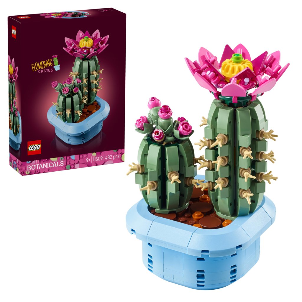 Cactus LEGO en Flor