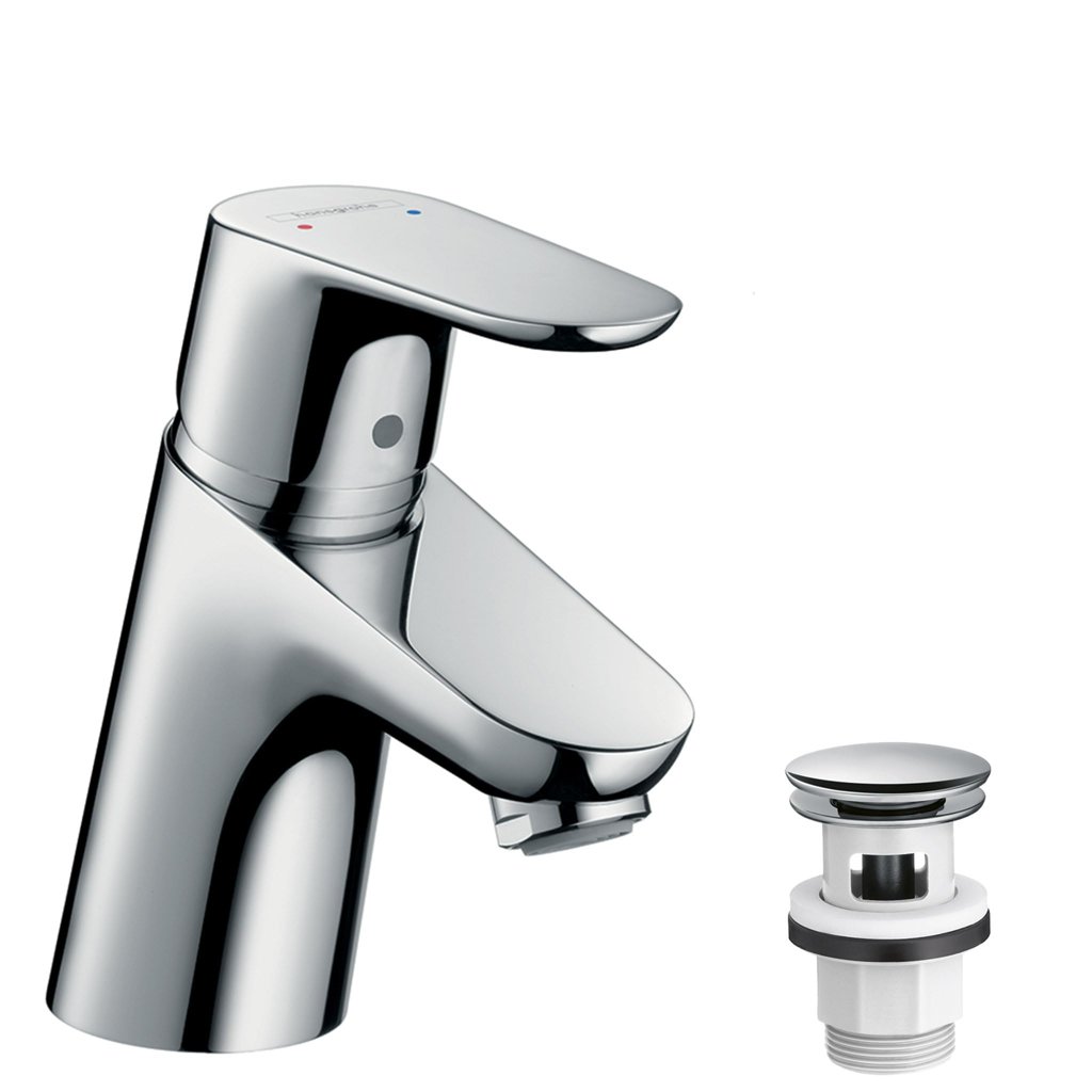 Hansgrohe Focus 70: grifo de lavabo en cromo con diseño moderno