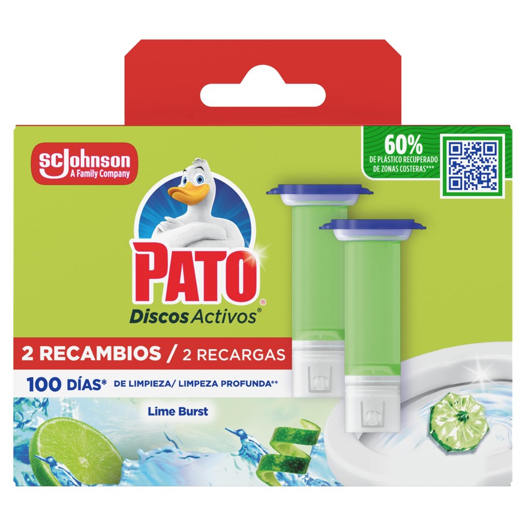 Discos activos para WC Lima: limpia y perfuma tu baño