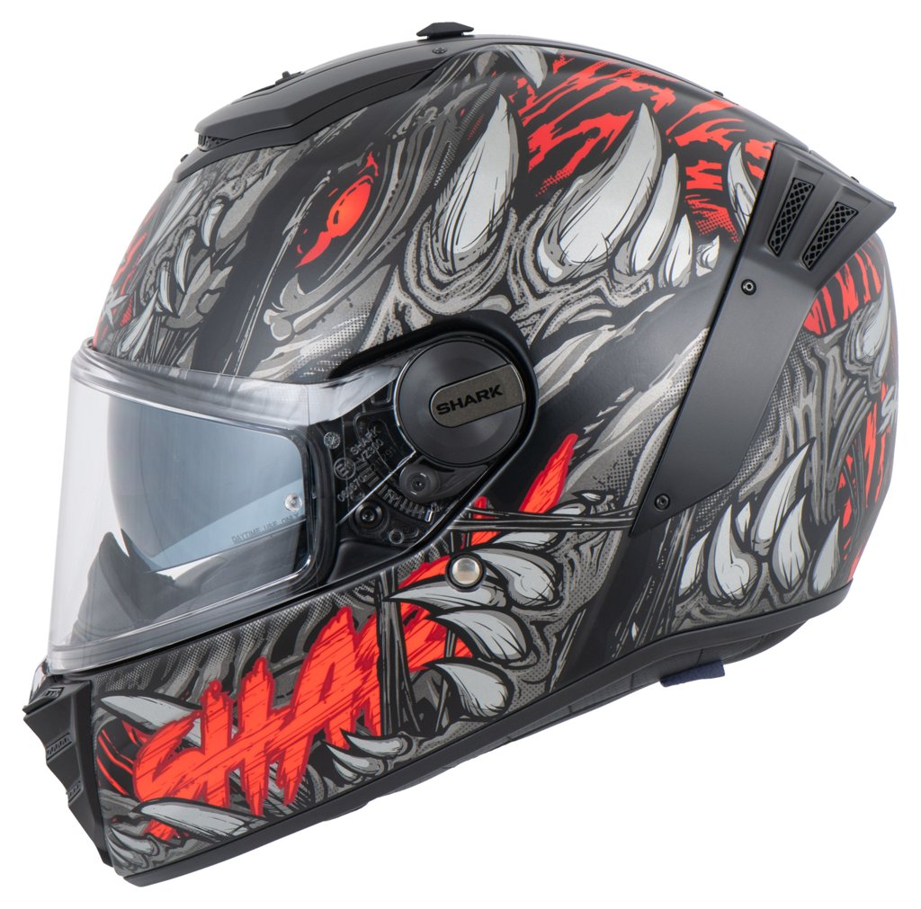 Casco de moto SHARK Spartan RS "Shaytan" | FIBRA compuesta | ECE22.06 | Con PinLock | DD | 2 colores | Tallas