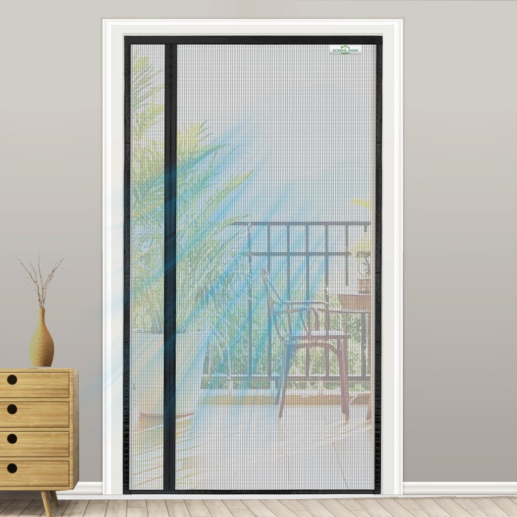 Mosquitera magnética 140x200 con apertura lateral, ¡adiós insectos!