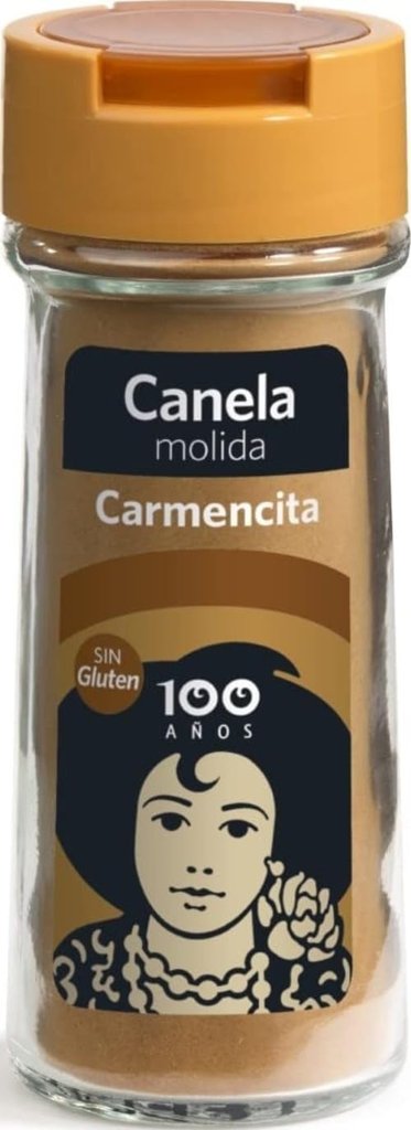 Canela molida sin gluten Carmencita, aroma intenso en 43 g