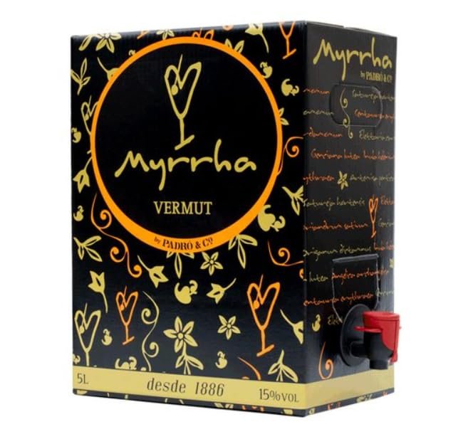 Vermut Padró Myrrha Rojo 15 L en bolsa: ahorro del 34 %