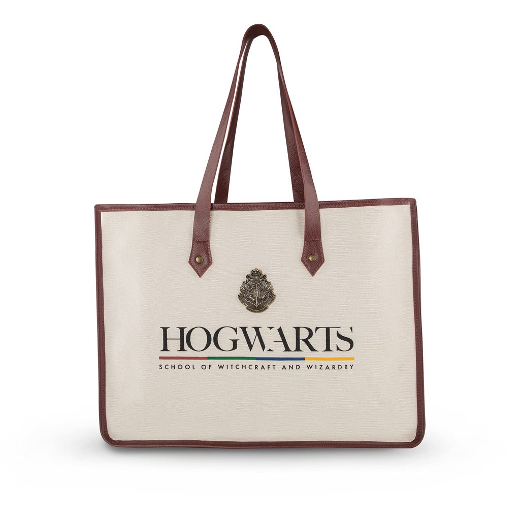 Bolsa de lona Hogwarts oficial: estilo mágico al día