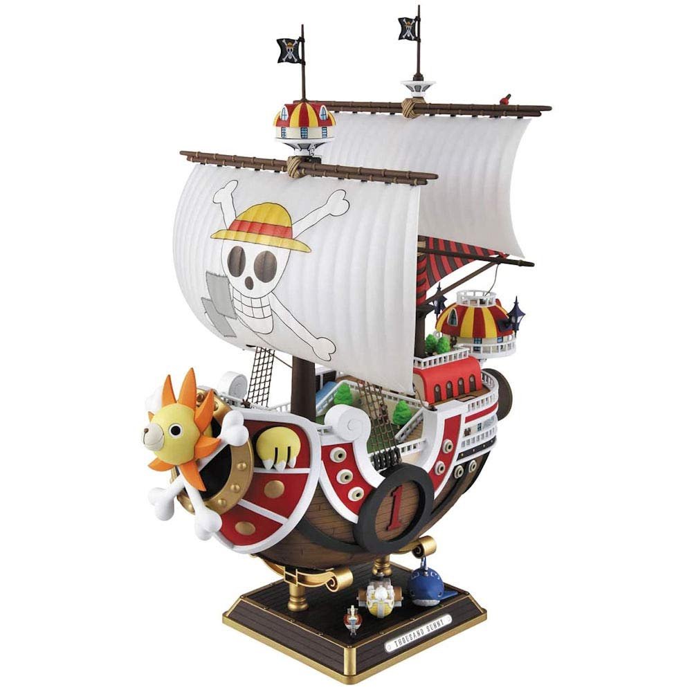 Construye el Thousand Sunny de One Piece (Wano Country) con este kit de modelo