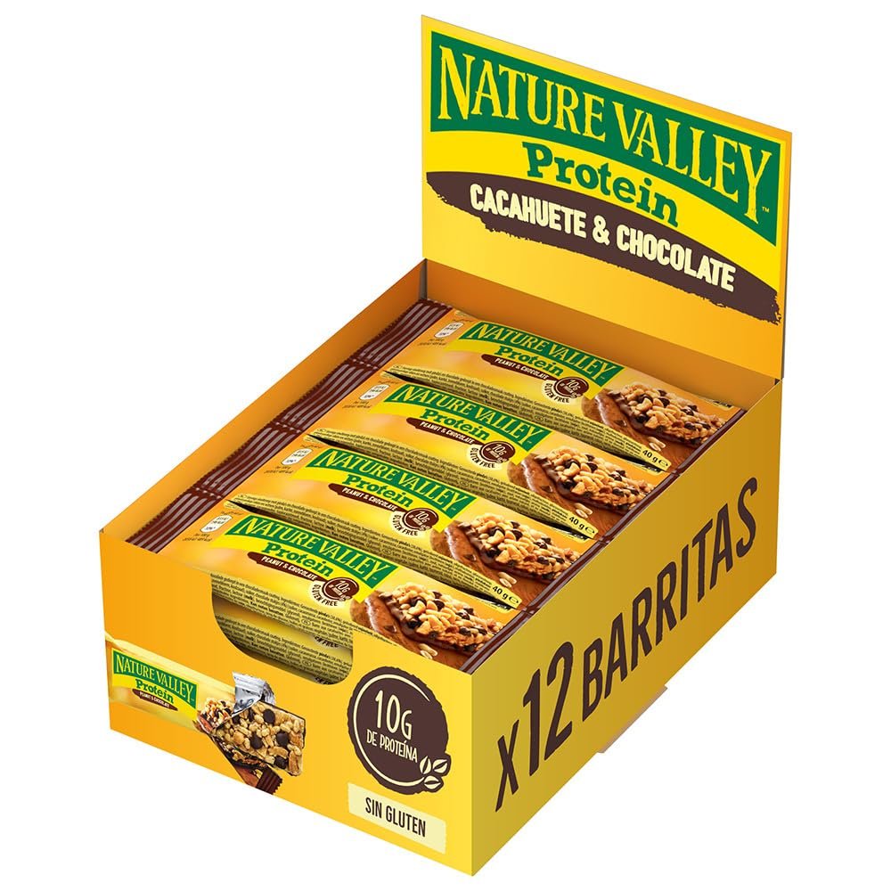 Barritas proteicas sin gluten