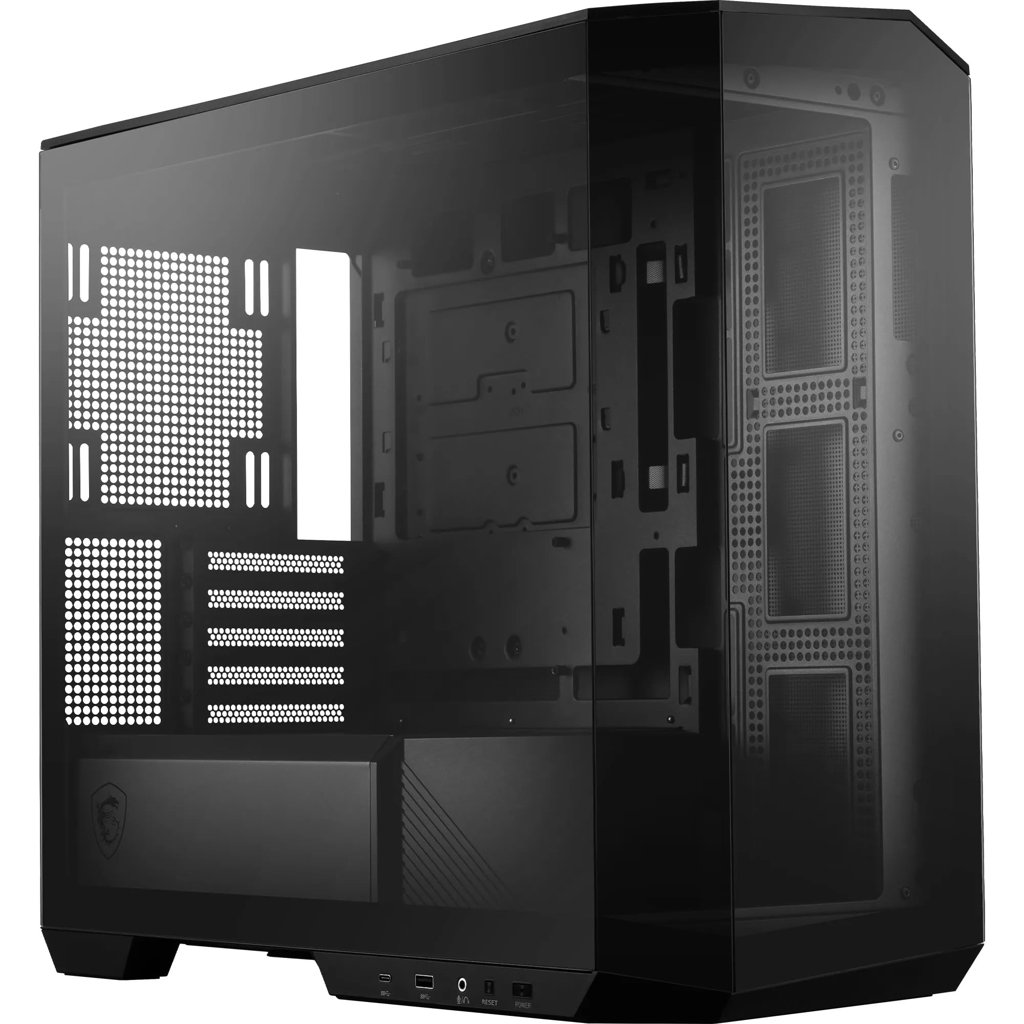Caja MSI MAG PANO M100L: diseño panorámico y gran refrigeración
