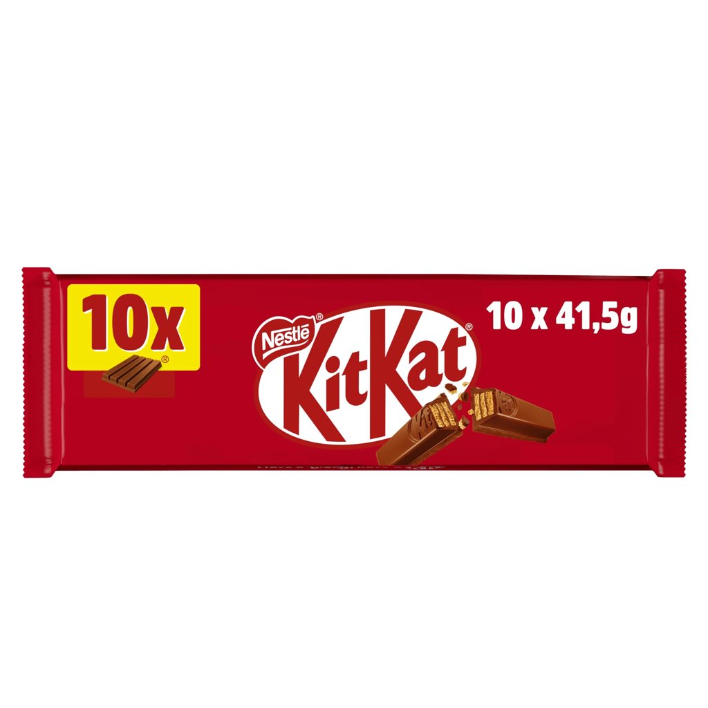 Pack de 10 KitKat – el snack perfecto para compartir