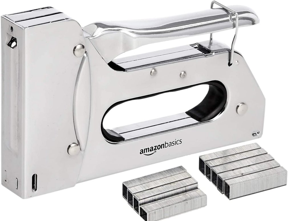 Grapadora industrial 3 en 1 de Amazon Basics – 1000 grapas
