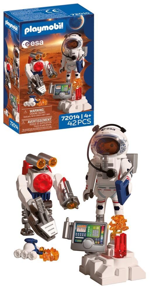 Astronauta ESA con Robot