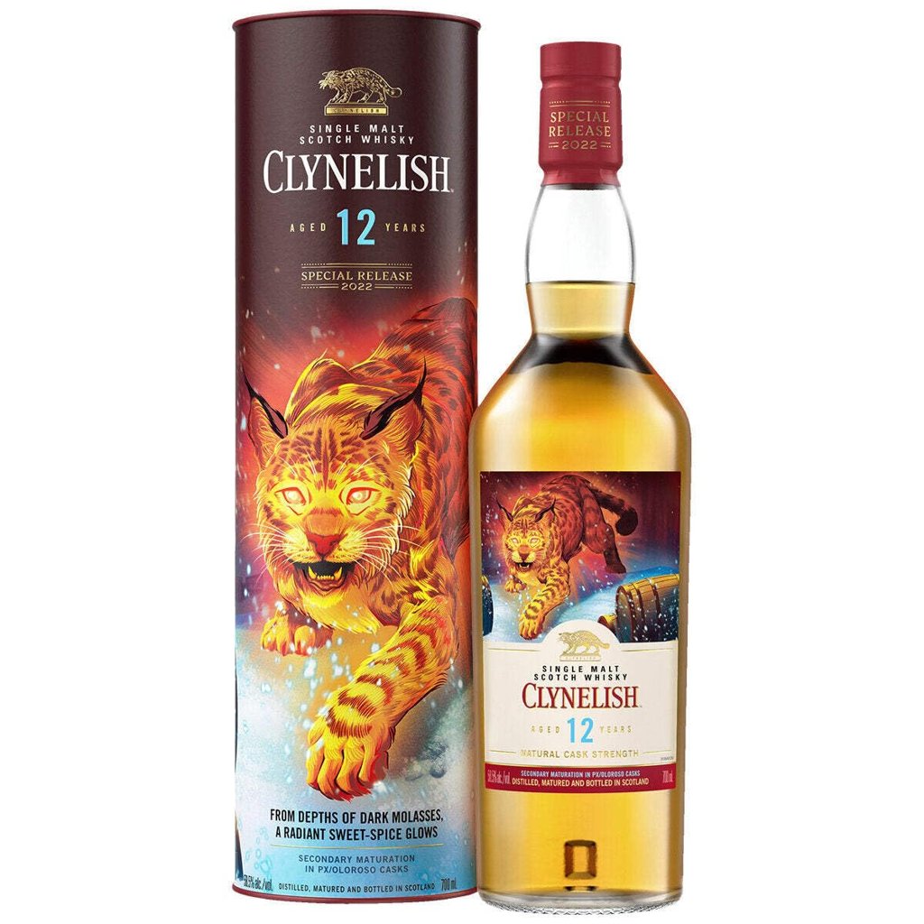 Clynelish 12 Años, Colección Whisky Special Releases 2022, 0,7L