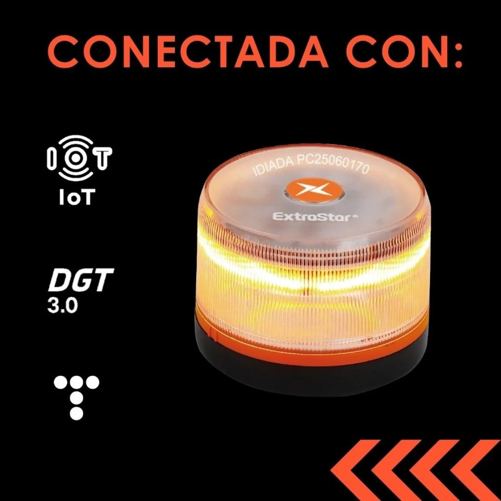 Baliza V16 homologada DGT con SIM gratis hasta 2038 por solo 9,71€