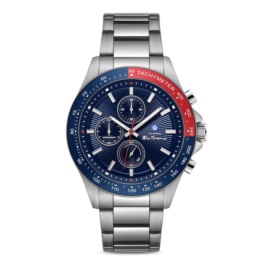 Reloj Ben Sherman Winchester: estilo clásico con esfera plateada
