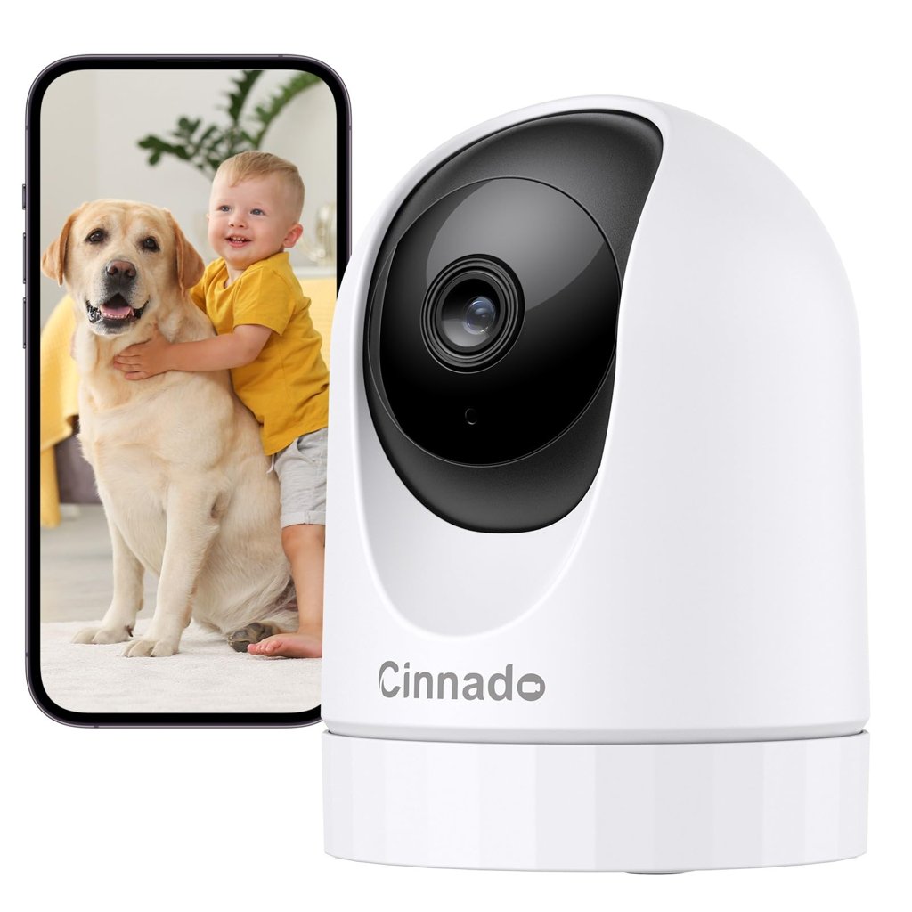 Cámara interior 2K WiFi con grabación continua