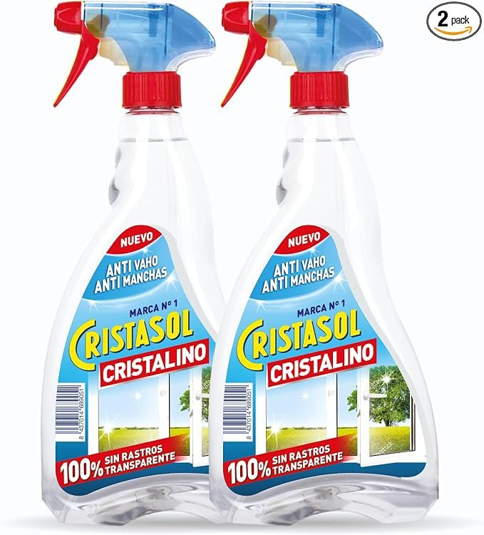 Cristasol Spray: Ventanas y espejos sin manchas