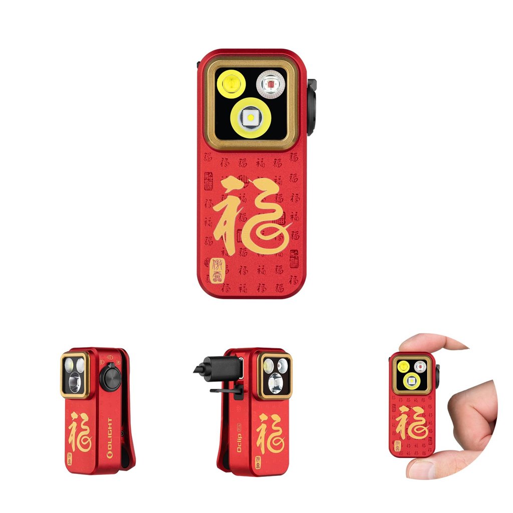 Linterna EDC recargable 500 lúmenes