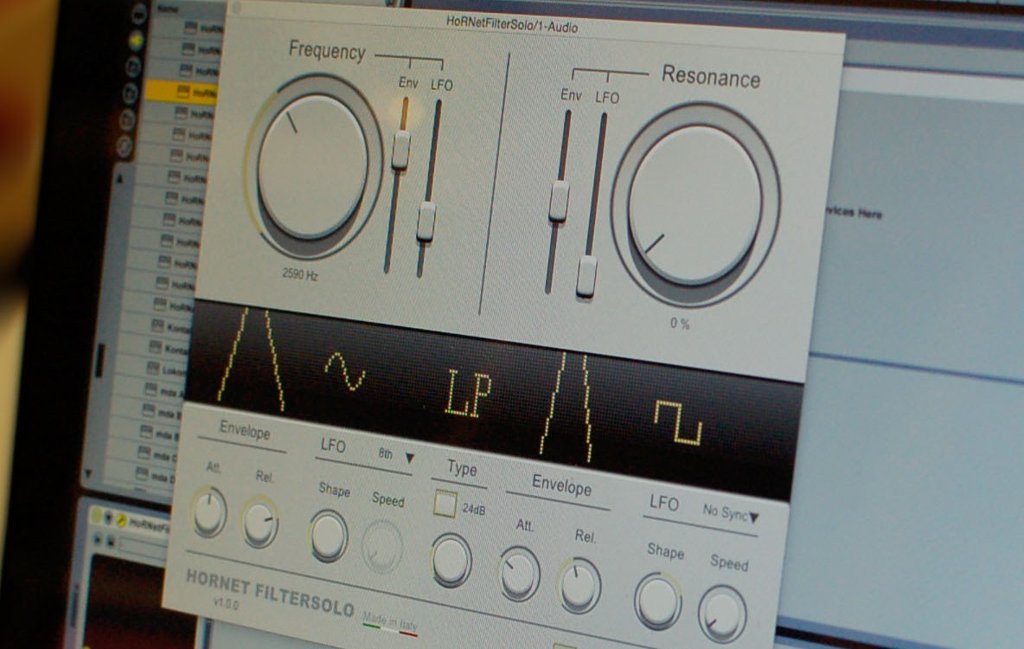 Hornet Filter Solo: plugin VST de modulación sonora sin coste