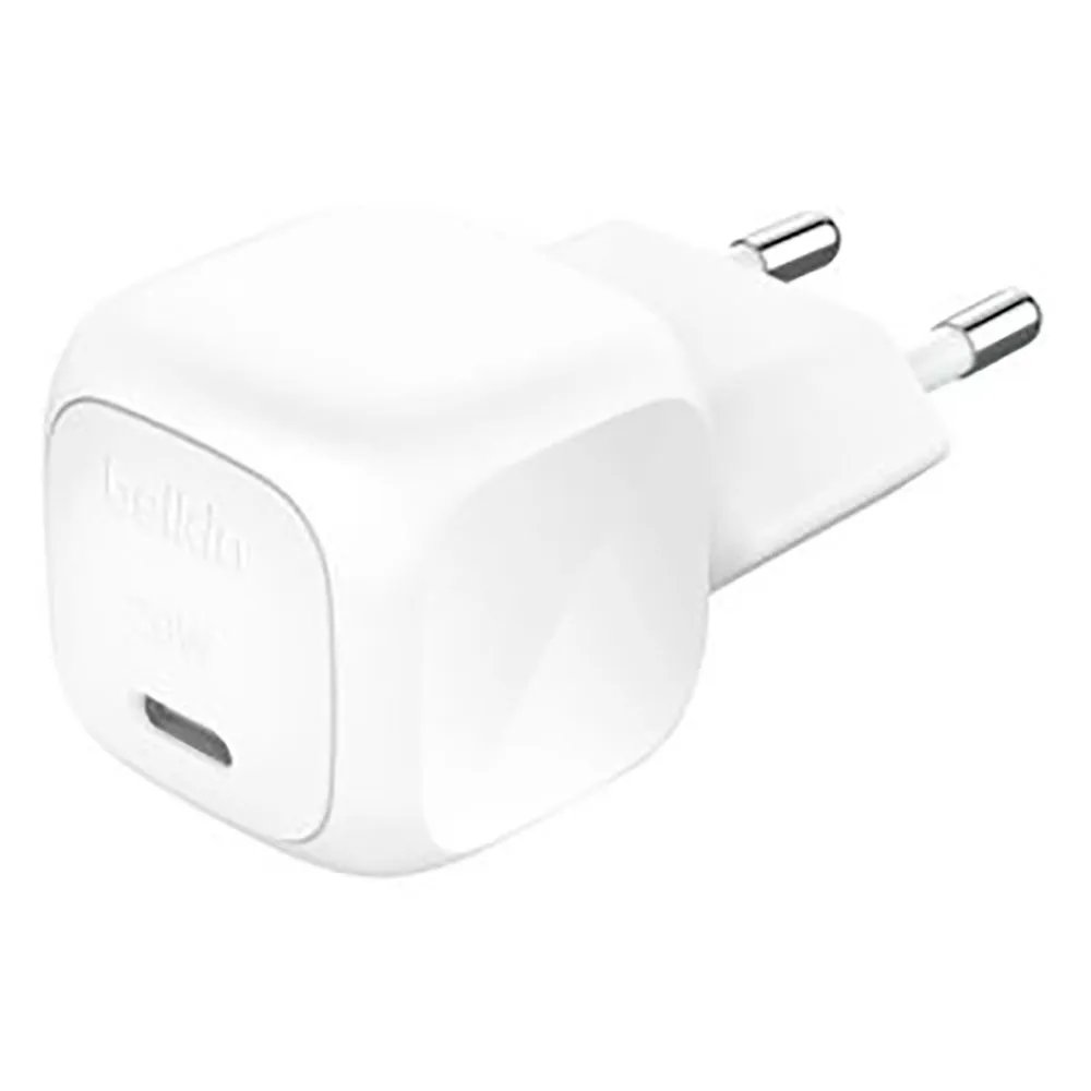 Cargador USB‑C 20 W Belkin BoostCharge – carga rápida y segura