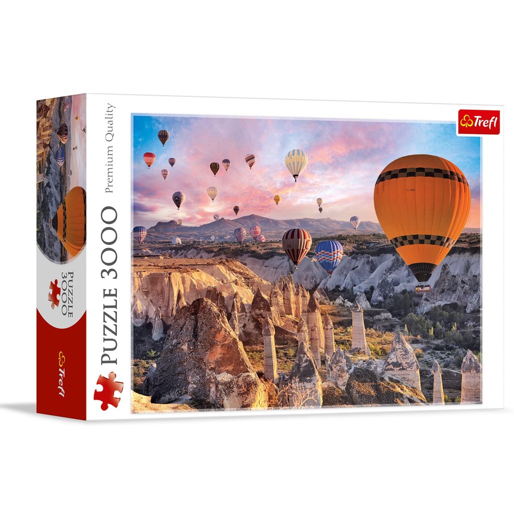 Desafía tu ingenio con el puzzle de 3000 piezas Globos de Trefl