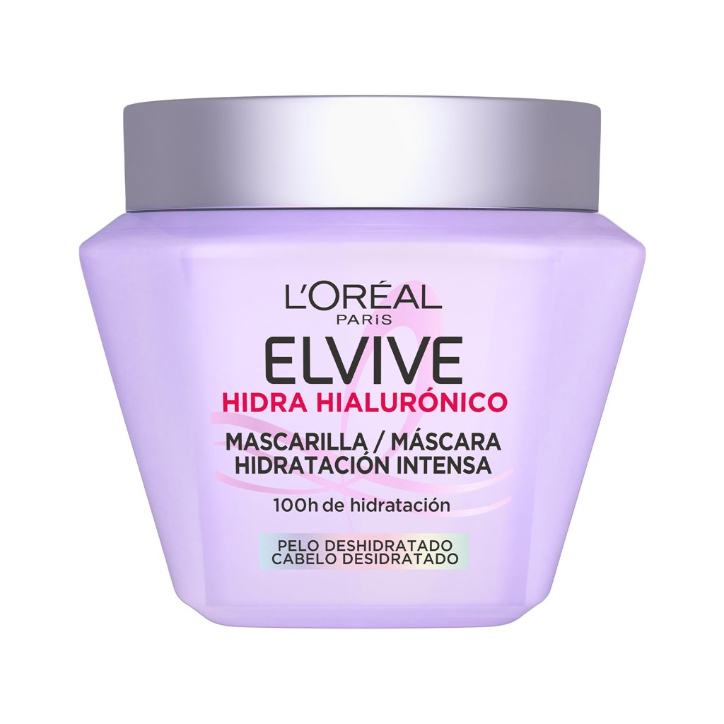 Mascarilla L'Oréal Paris Elvive con ácido hialurónico: hidratación profunda