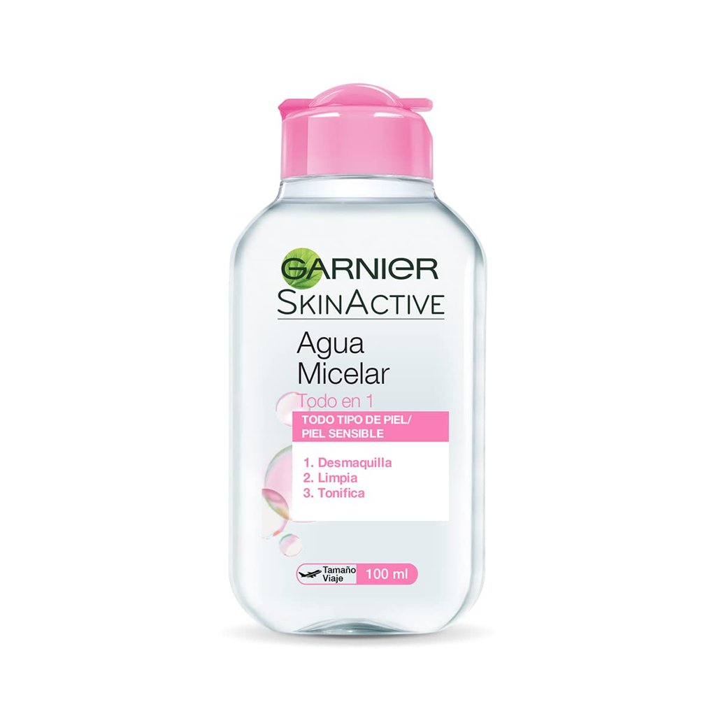 Garnier SkinActive Agua Micelar 3 en 1: piel fresca en formato viaje