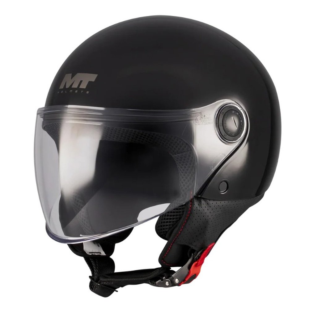 Casco jet Street S Pure con visor transparente, homologado ECE 22.06