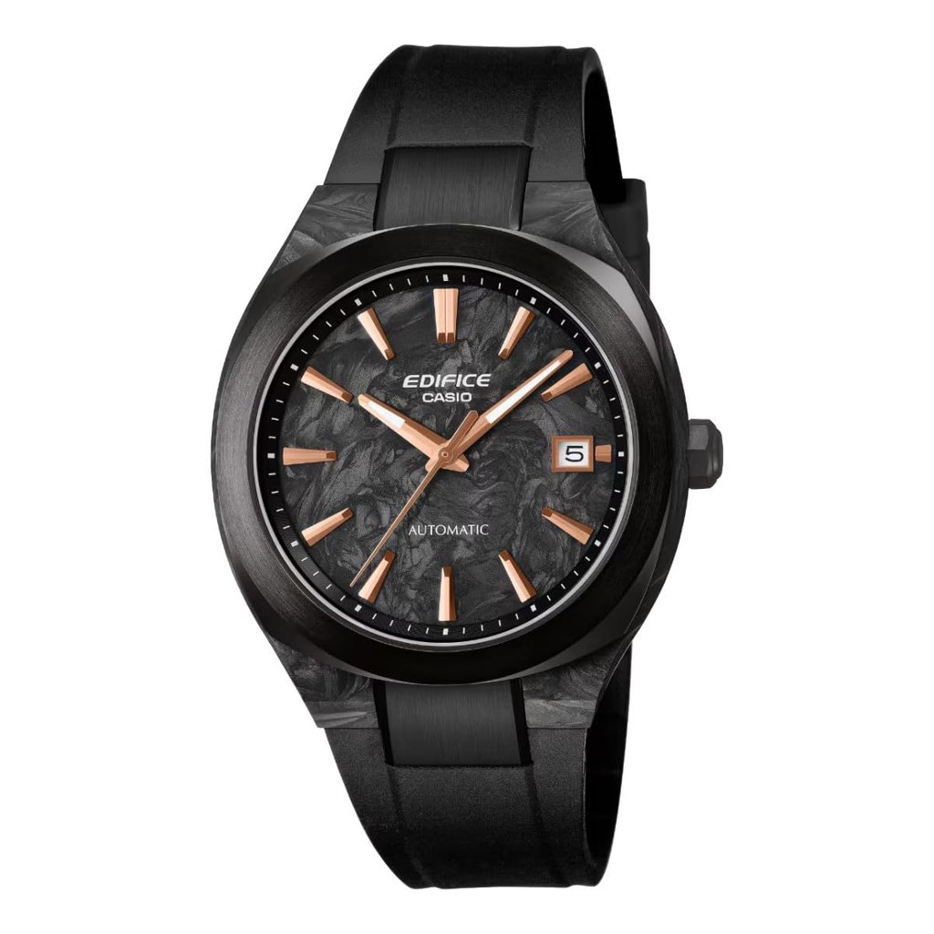 Casio Edifice EFK-200XPB-1AER con caja y esfera de carbono forjado