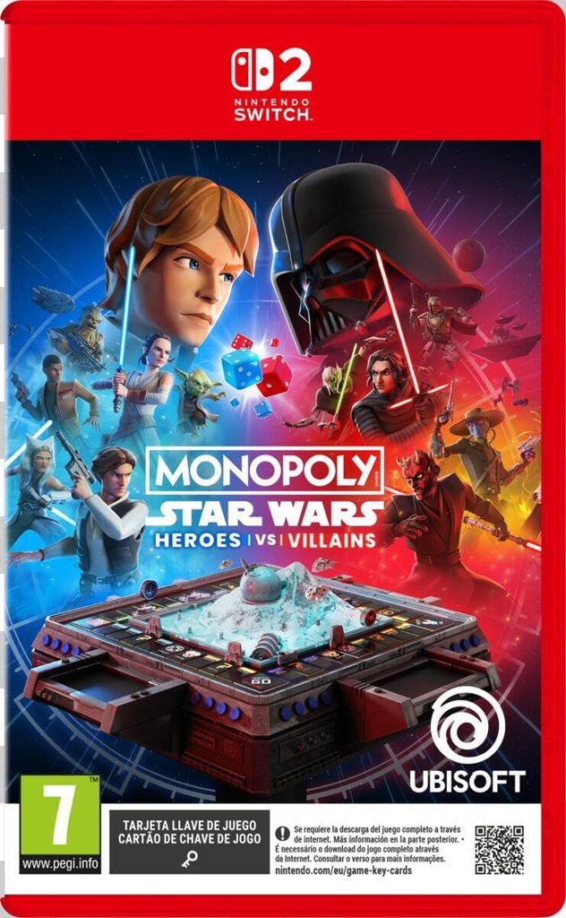 Monopoly Star Wars: Héroes vs Villanos para Switch