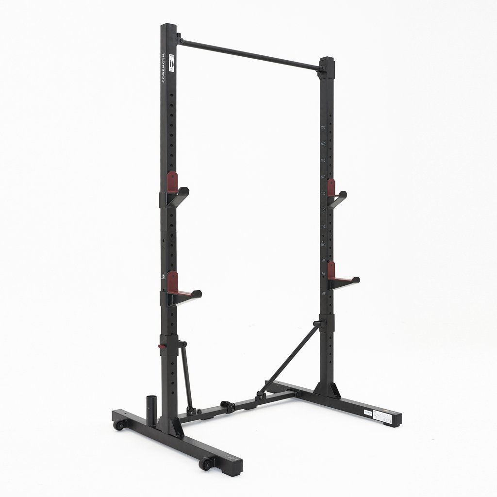 Rack de musculación 500 plegable: fuerza y ahorro de espacio