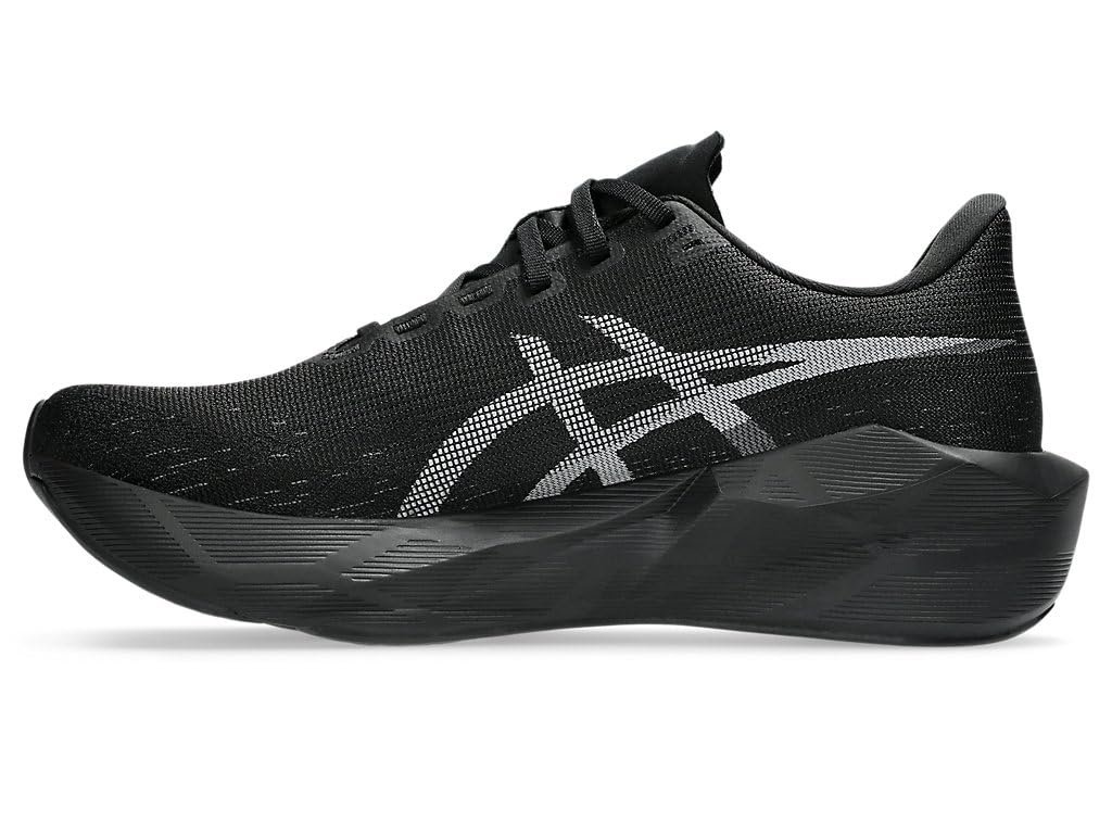 Zapatillas Asics Novablast 6 para hombre, negras, con gran amortiguación