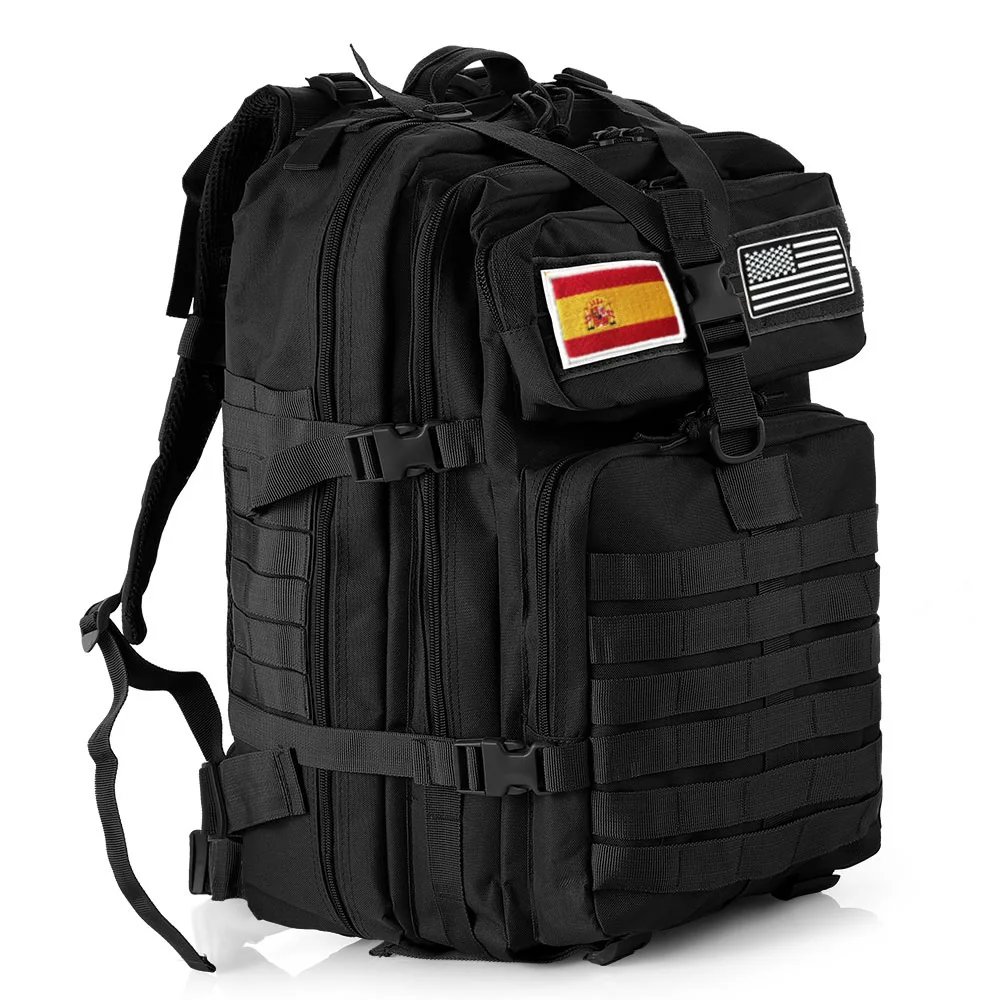Mochila táctica de 50L impermeable para aventuras