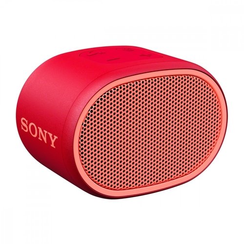 Altavoz Sony portátil rojo: sonido potente en tu bolsillo