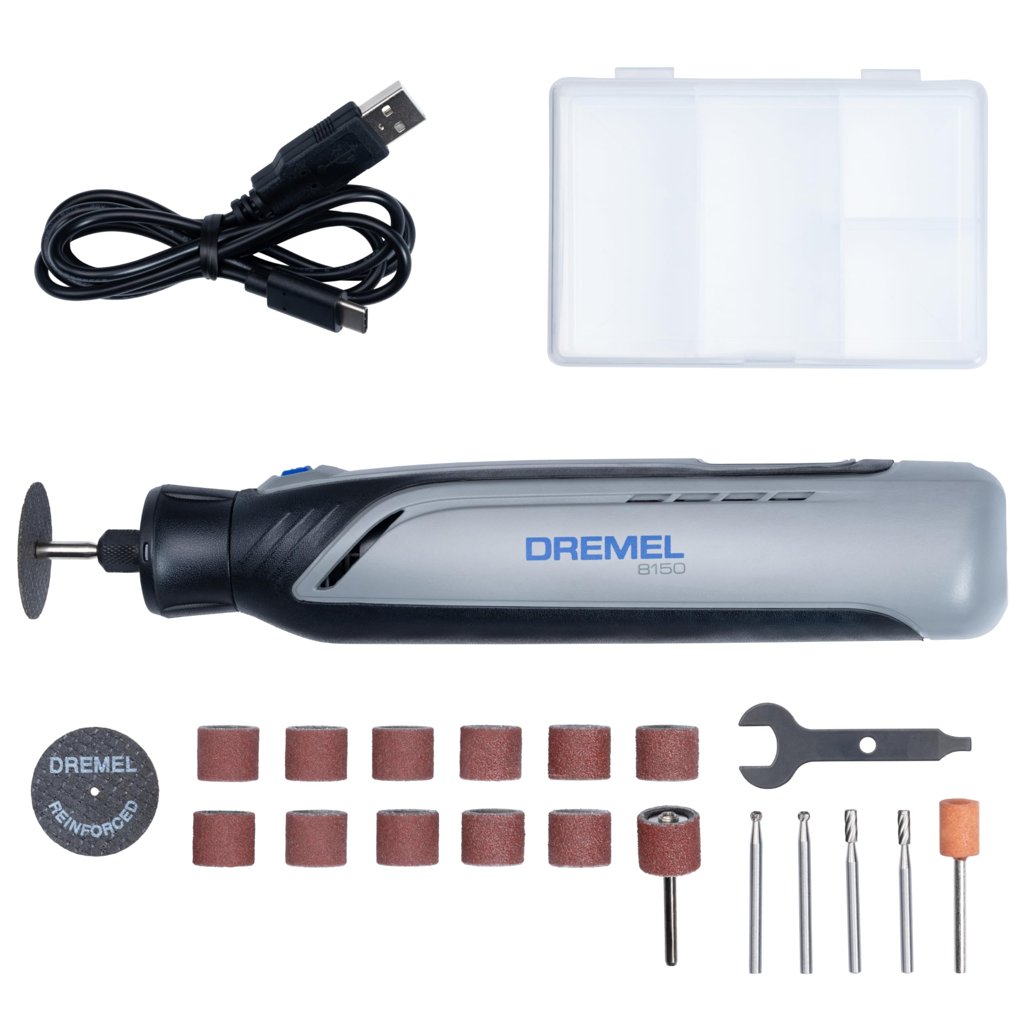 Dremel 8150: herramienta rotativa inalámbrica con 20 accesorios