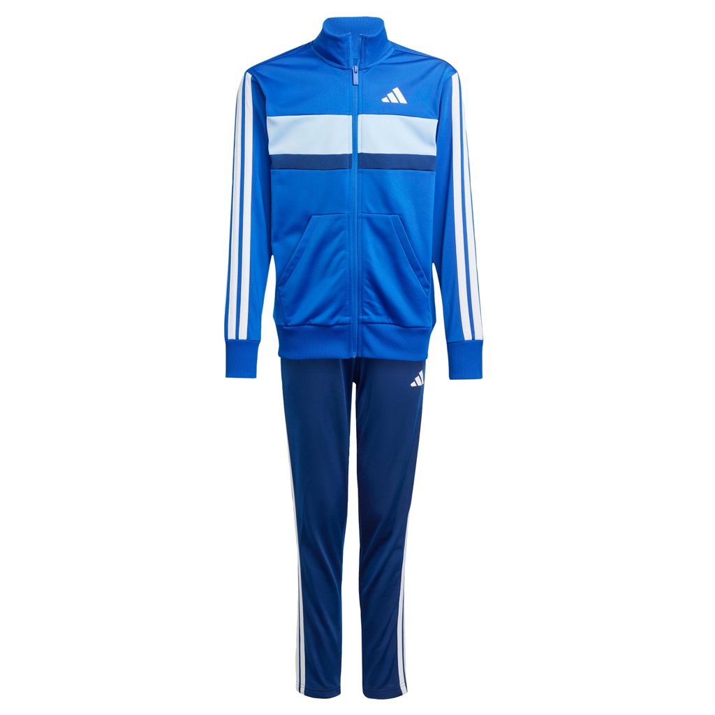 Chándal Adidas Seasonal Essentials para niños, estilo 3‑Stripes