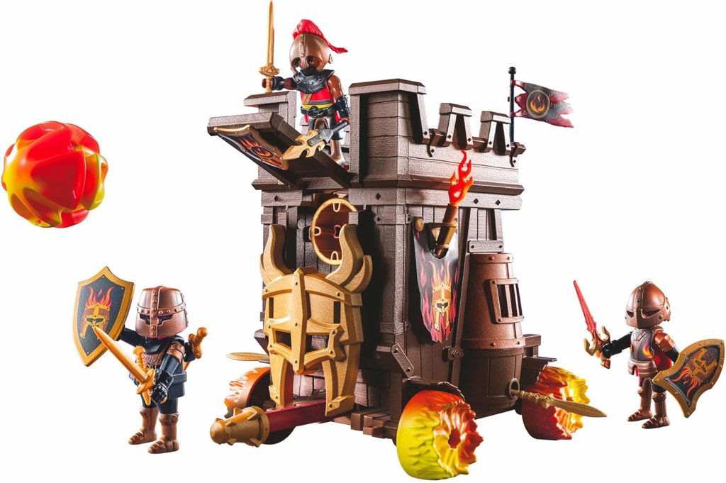 Playmobil Carro de Combate con Cañón: Acción y Construcción
