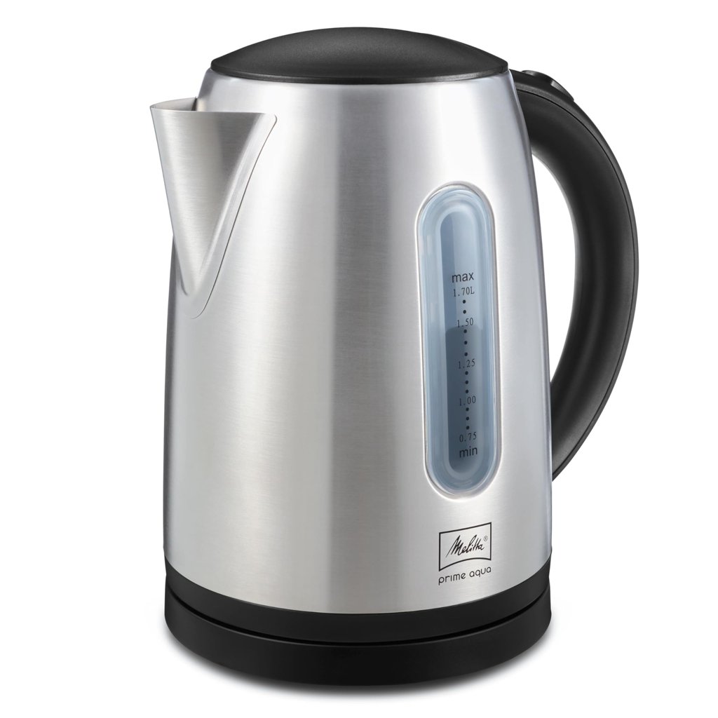 Melitta Prime Aqua: Hervidor de acero inoxidable de 1,7 L