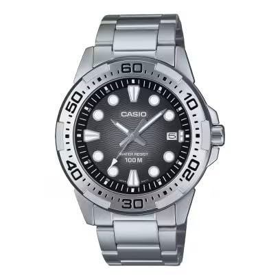 Reloj Casio MTD‑140D‑1AV: estilo clásico y resistencia al agua