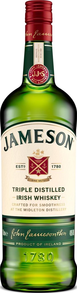 Whiskey irlandés Jameson 1L a precio imbatible