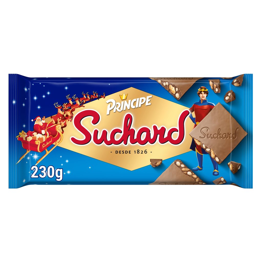 Turrón Suchard con galletas Príncipe: sabor festivo a precio mini